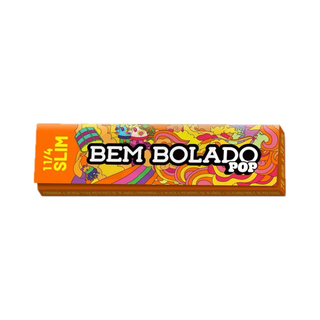 Seda Bem Bolado Pop 1 1/4 Slim Branca — Cafofo Head Shop