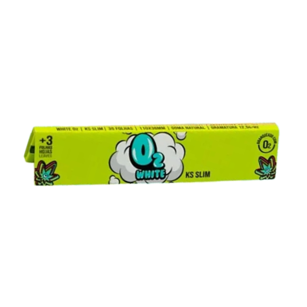 Seda O2 White Slim King Size — Cafofo Head Shop