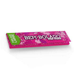 Seda Bem Bolado Pop Pink King Size Large — Cafofo Head Shop