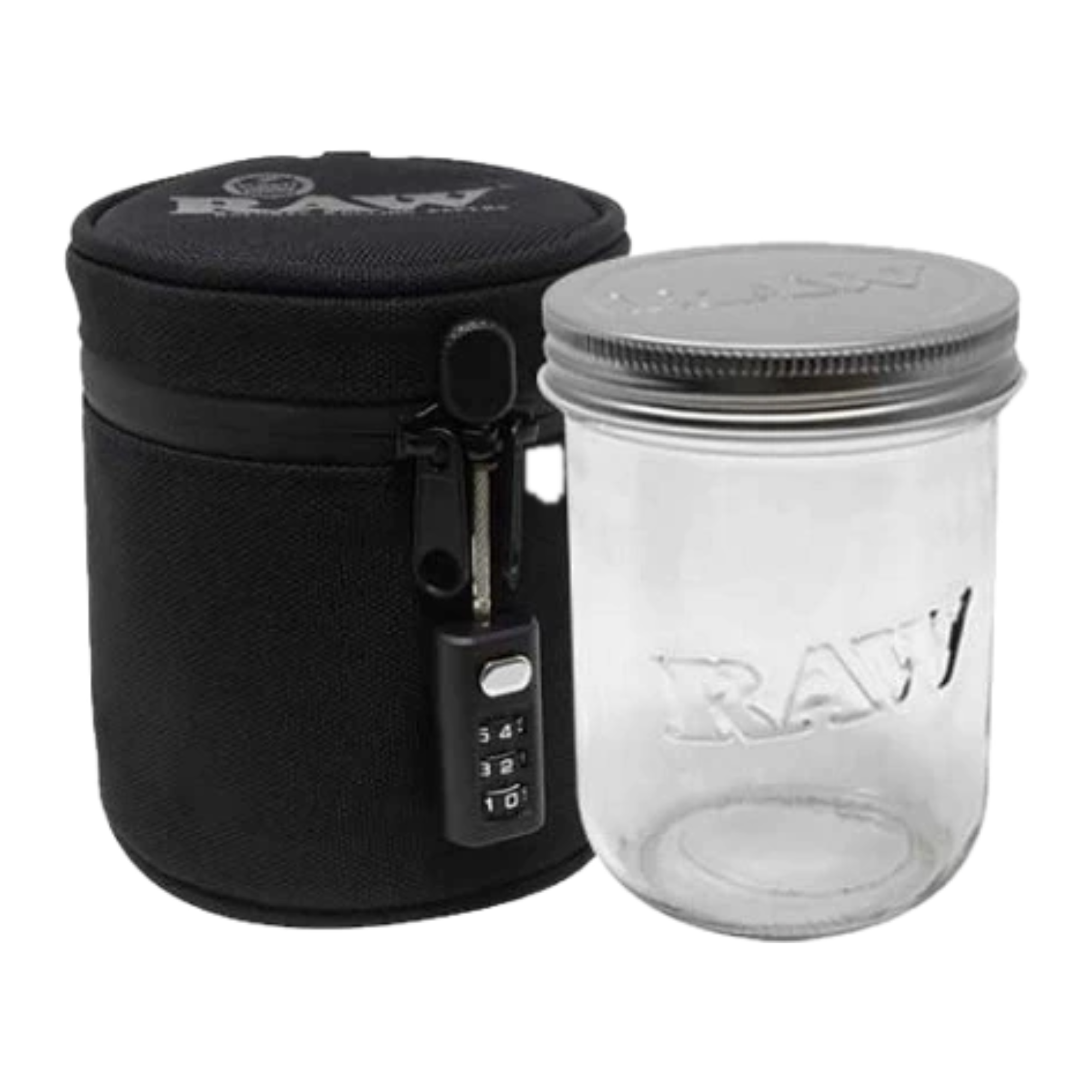 Estojo RAW com Pote Hermético — Cafofo Head Shop