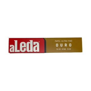 Seda aLeda Ouro King Size Slim — Cafofo Head Shop