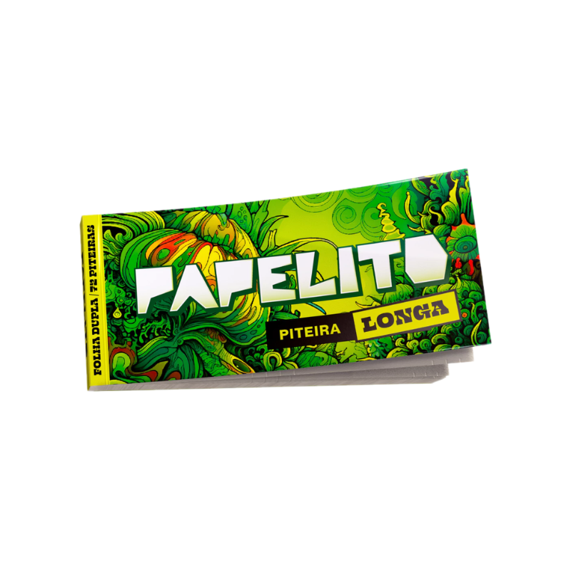 Piteira Papelito Longa - Folha Dupla