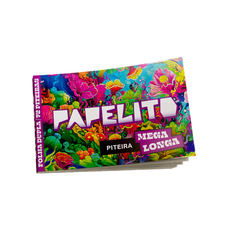 Piteira Papelito Mega Longa - Folha Dupla