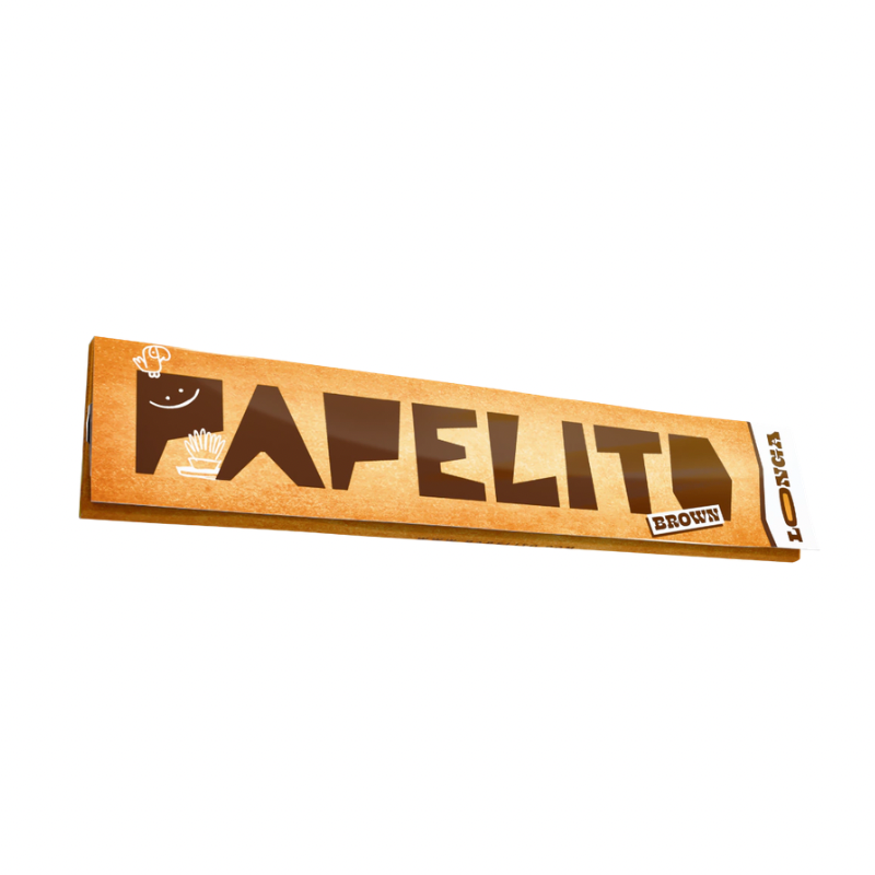 Seda Papelito Longa King Size Brown