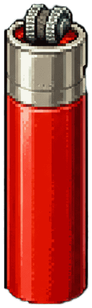Isqueiro vermelho — Cafofo Head Shop